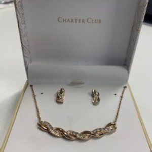 NWT: Charter Club jewelry set